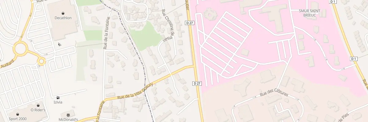 Plan du 5 Rue Marcel Callo à Saint-Brieuc