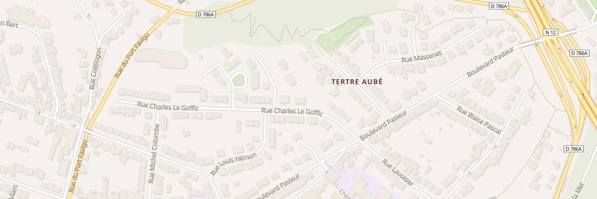 Plan du 53 Rue Charles le Goffic à Saint-Brieuc