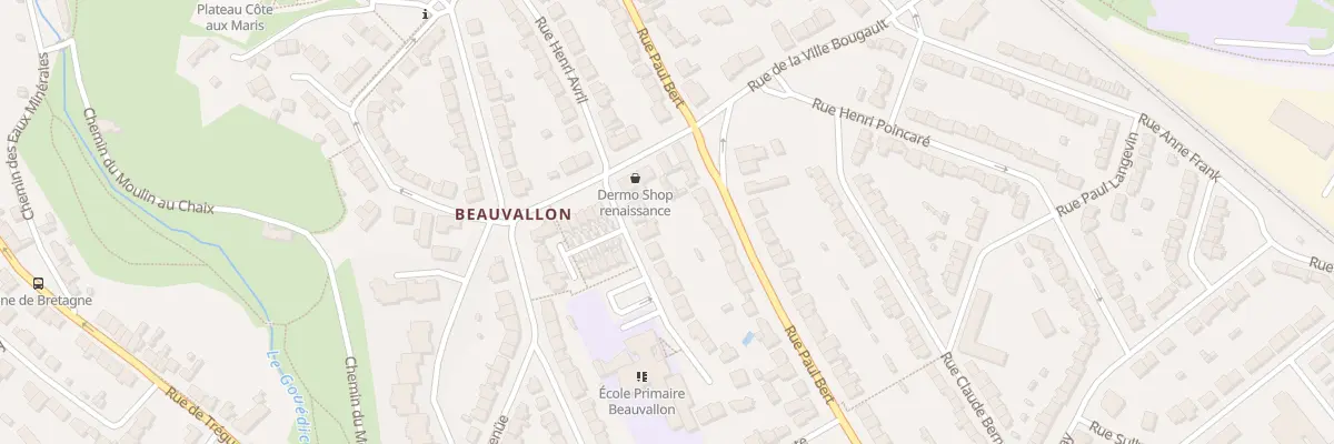 Plan du 29 Rue Henri Avril à Saint-Brieuc
