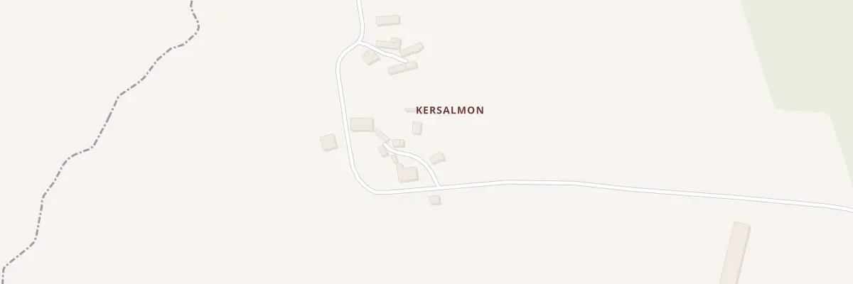 Plan du 5295 Kersalmon à Saint-Allouestre