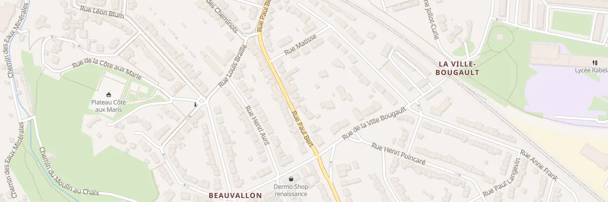 Plan du 101 Rue Paul Bert à Saint-Brieuc