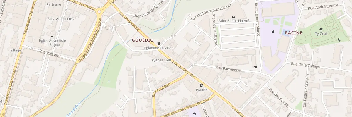 Plan du 67 Rue de Gouédic à Saint-Brieuc