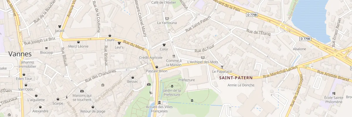 Plan du 10 Pl Gal de Gaulle à Vannes