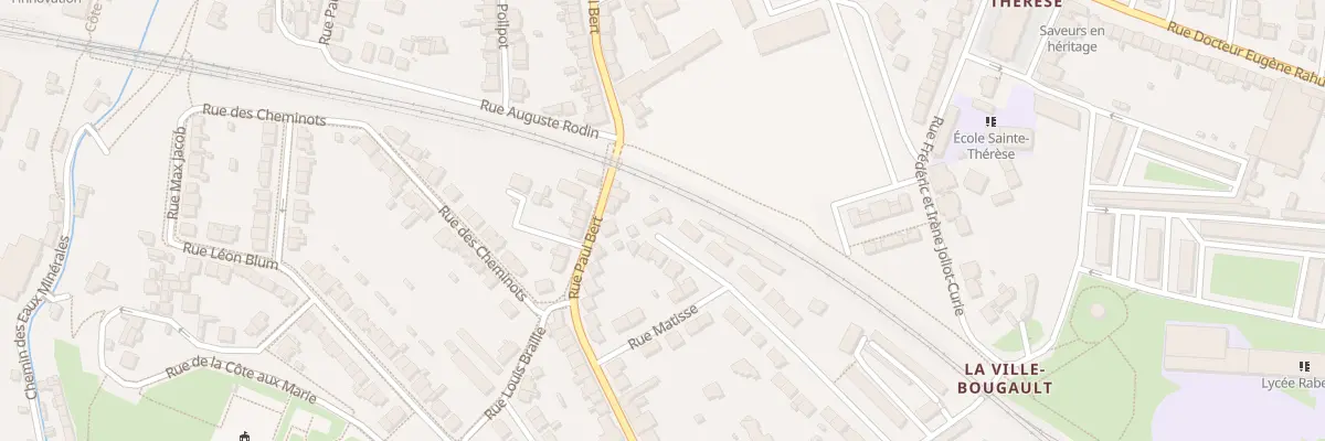 Plan du 3 Rue Gauguin à Saint-Brieuc