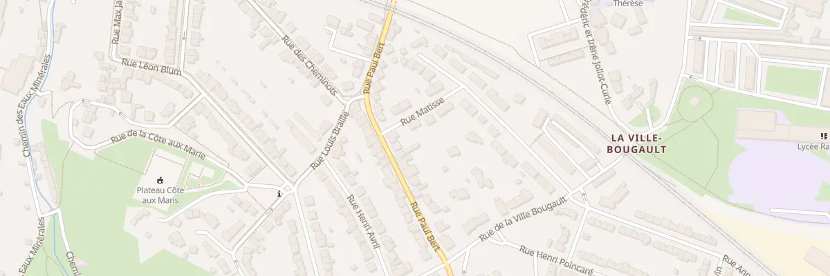 Plan du 91 Rue Paul Bert à Saint-Brieuc