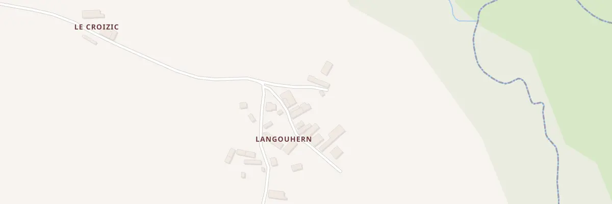 Plan du 5321 Langouhern à Bignan