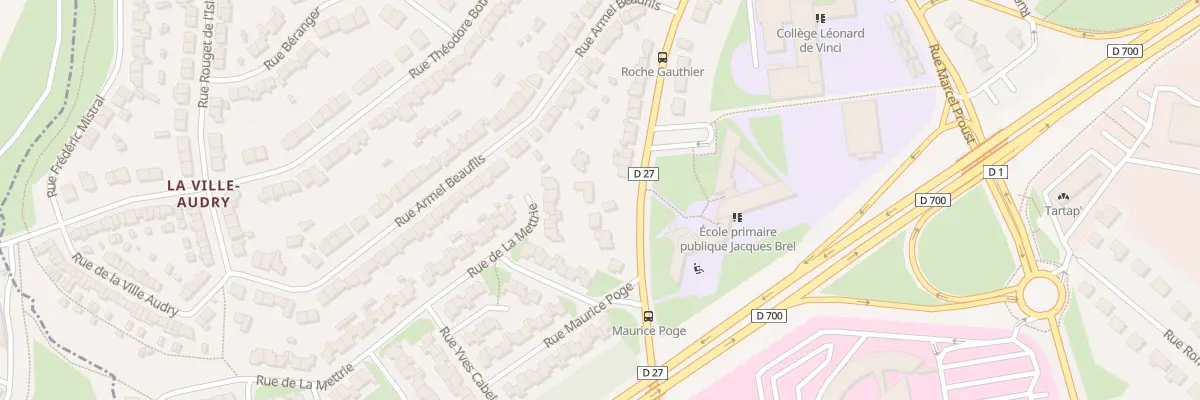Plan du 54 Rue de la Roche Gautier à Saint-Brieuc