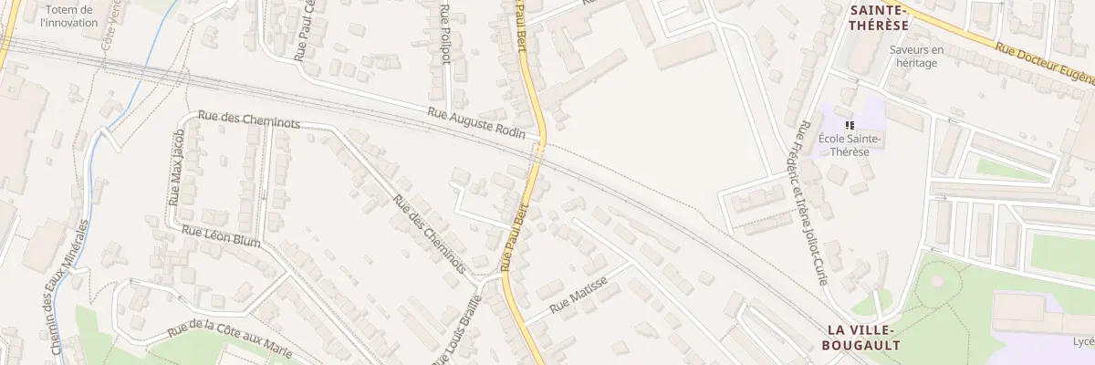 Plan du 65 Rue Paul Bert à Saint-Brieuc