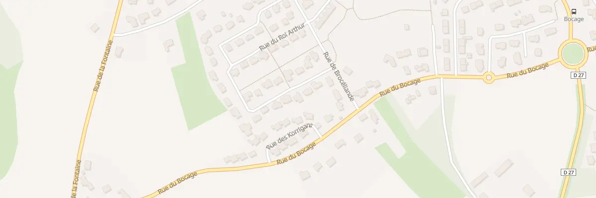 Plan du 5 Rue du Roi Arthur à Trégueux