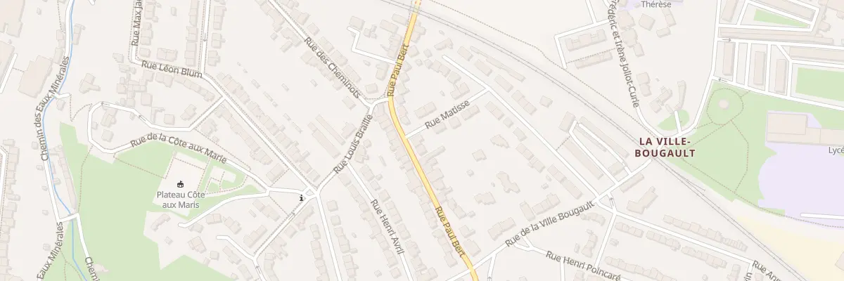 Plan du 89 Rue Paul Bert à Saint-Brieuc