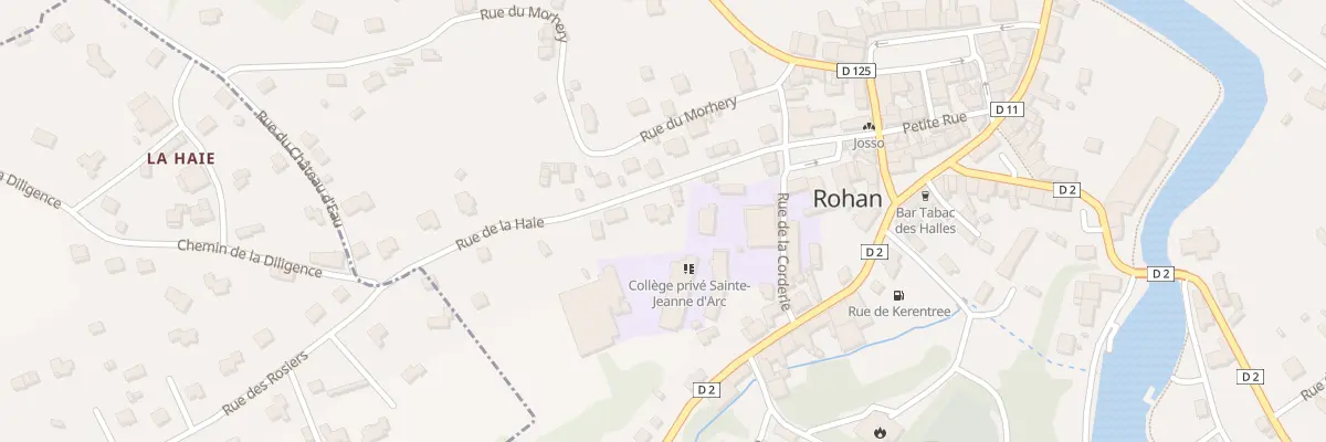 Plan du 11B Rue de la Haie à Rohan