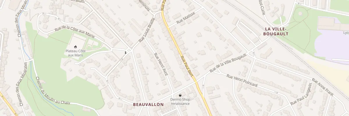 Plan du 118B Rue Paul Bert à Saint-Brieuc