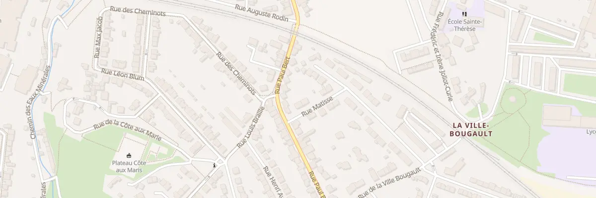 Plan du 81 Rue Paul Bert à Saint-Brieuc
