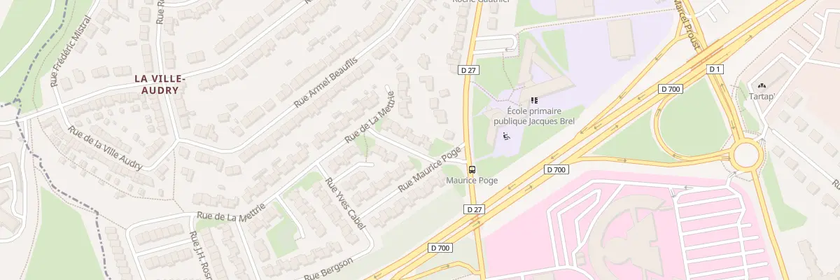 Plan du 4 Rue Raoul Ponchon à Saint-Brieuc