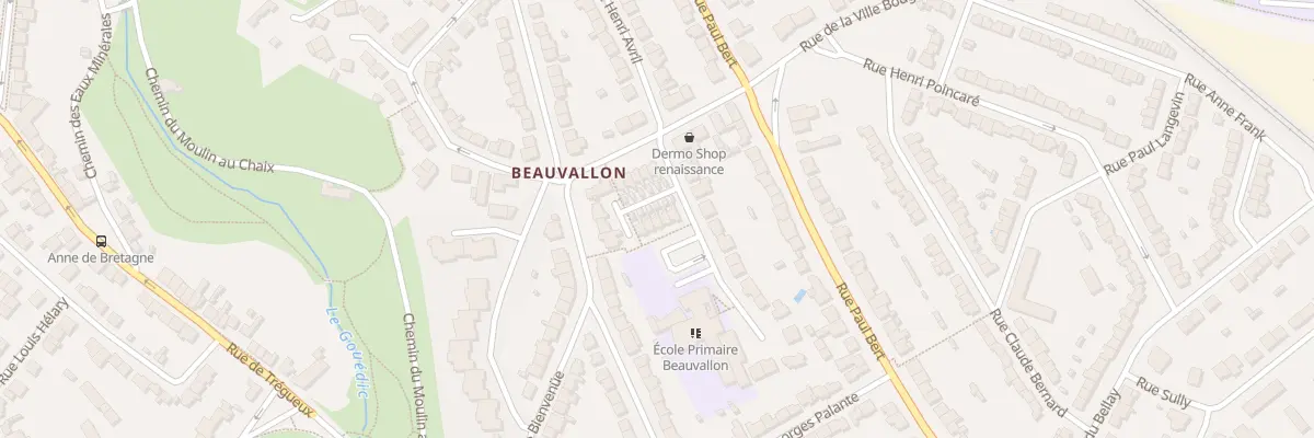 Plan du 5 Rue du Pré Saint-Léger à Saint-Brieuc