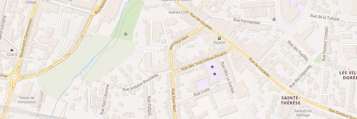 Plan du 31 Rue Paul Bert à Saint-Brieuc