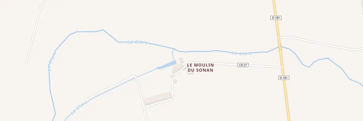 Plan du 5901 Le Moulin du Sonan à Saint-Jean-Brévelay