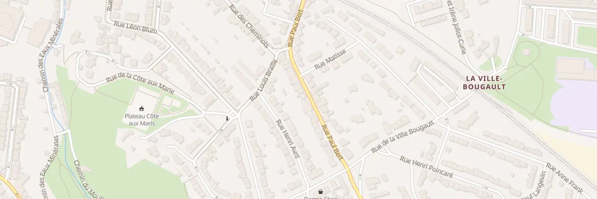 Plan du 110 Rue Paul Bert à Saint-Brieuc