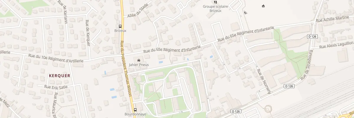 Plan du 9 Imp Colonel Leveque à Vannes