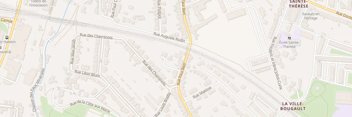 Plan du 78 Rue Paul Bert à Saint-Brieuc