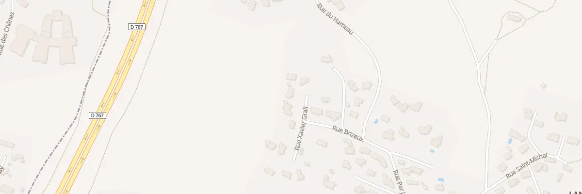 Plan du 3 Rue Xavier Grall à Saint-Avé