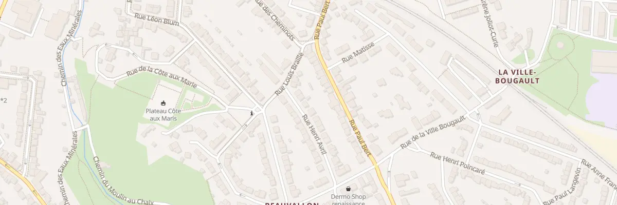 Plan du 5 Rue Henri Avril à Saint-Brieuc