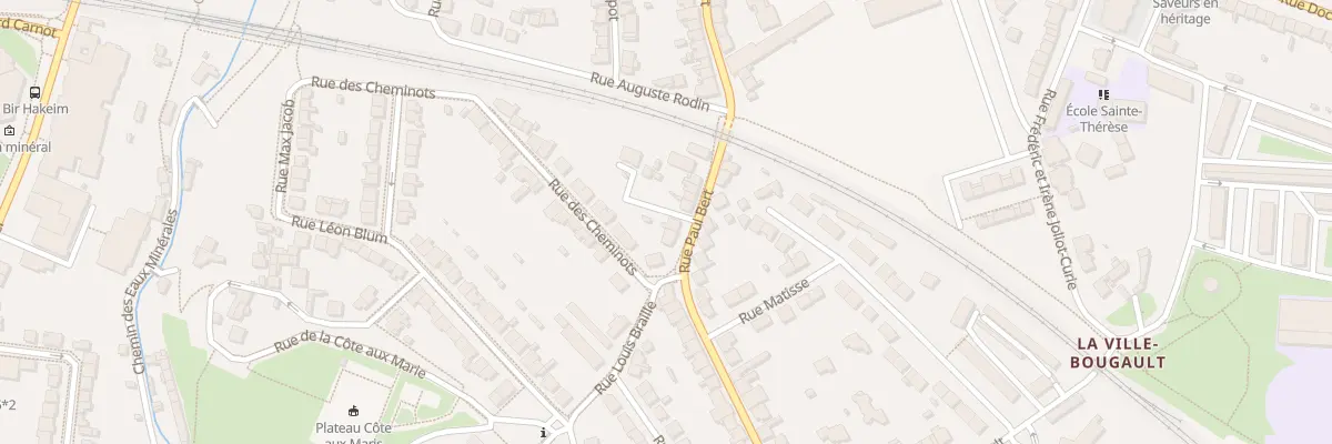 Plan du 86 Rue Paul Bert à Saint-Brieuc