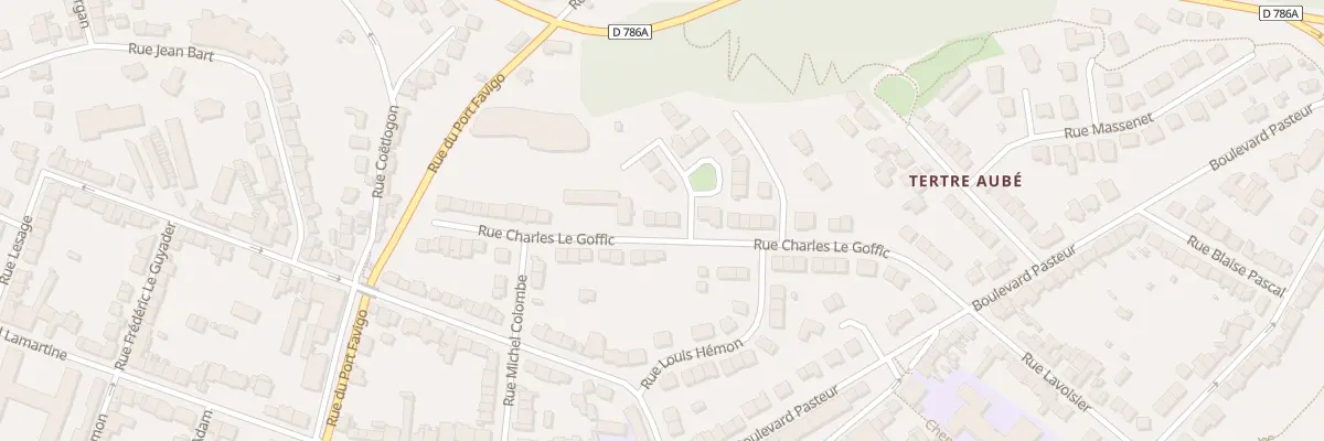 Plan du 35 Rue Charles le Goffic à Saint-Brieuc