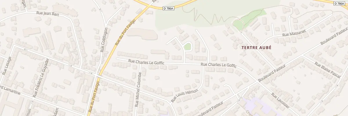Plan du 33 Rue Charles le Goffic à Saint-Brieuc