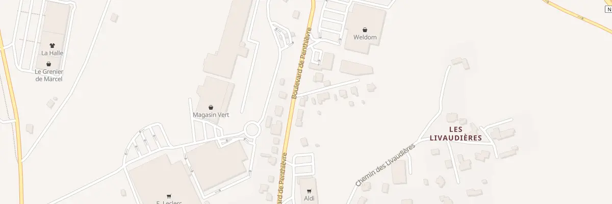 Plan du 66 Bd de Penthièvre à Loudéac