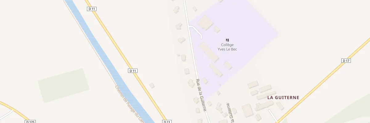 Plan du 17 Rue de la Guiterne à Rohan