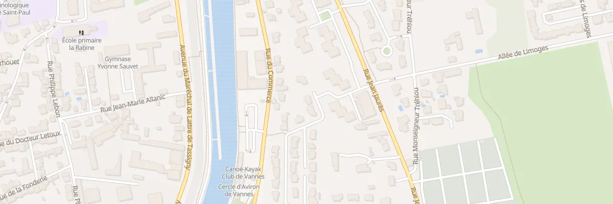 Plan du 31 Rue de Port Nabat à Vannes