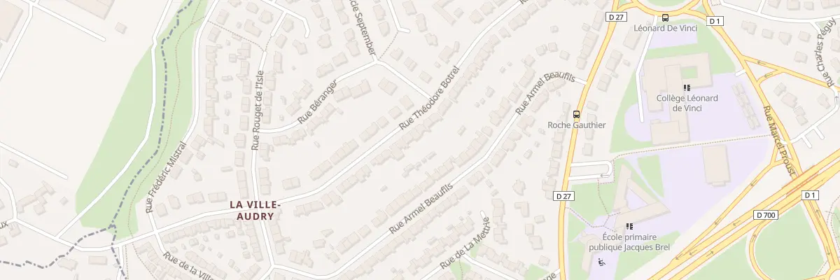 Plan du 55 Rue Théodore Botrel à Saint-Brieuc