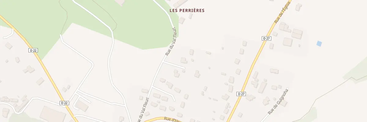 Plan du 10 Rue du Val Fleuri à Plœuc-L’Hermitage