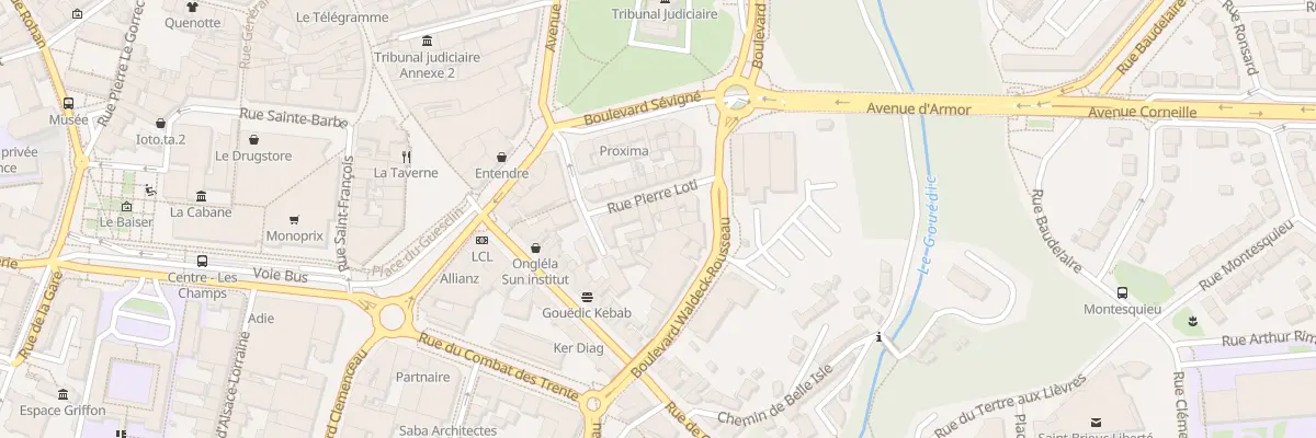 Plan du 6B Rue Pierre Loti à Saint-Brieuc