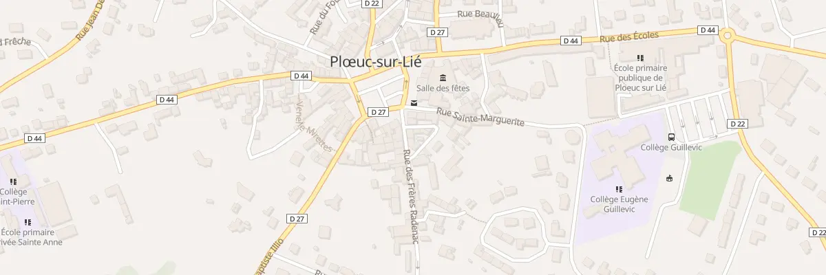 Plan du 3B Rue des Frères Radenac à Plœuc-L’Hermitage