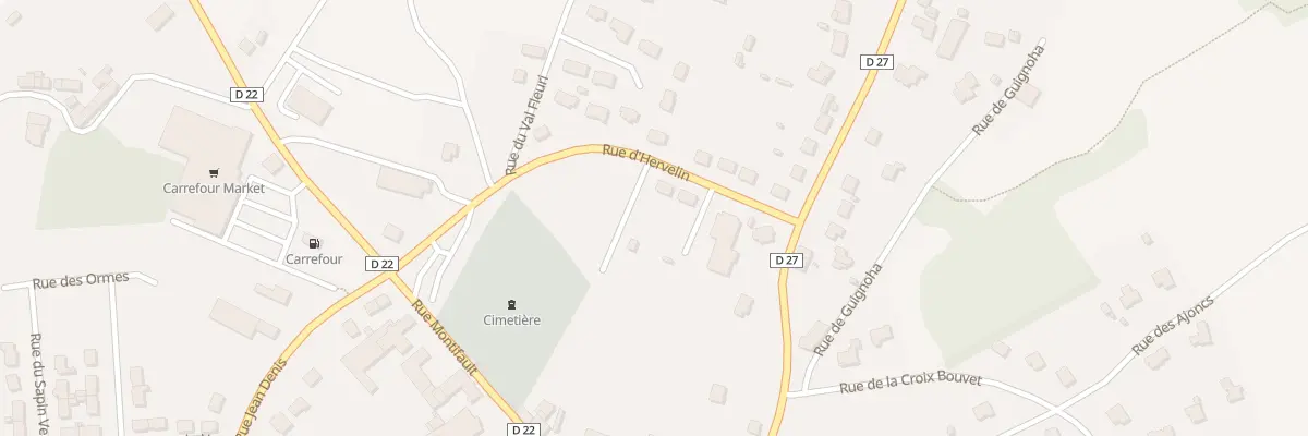 Plan du 9 Rue d’Hervelin à Plœuc-L’Hermitage