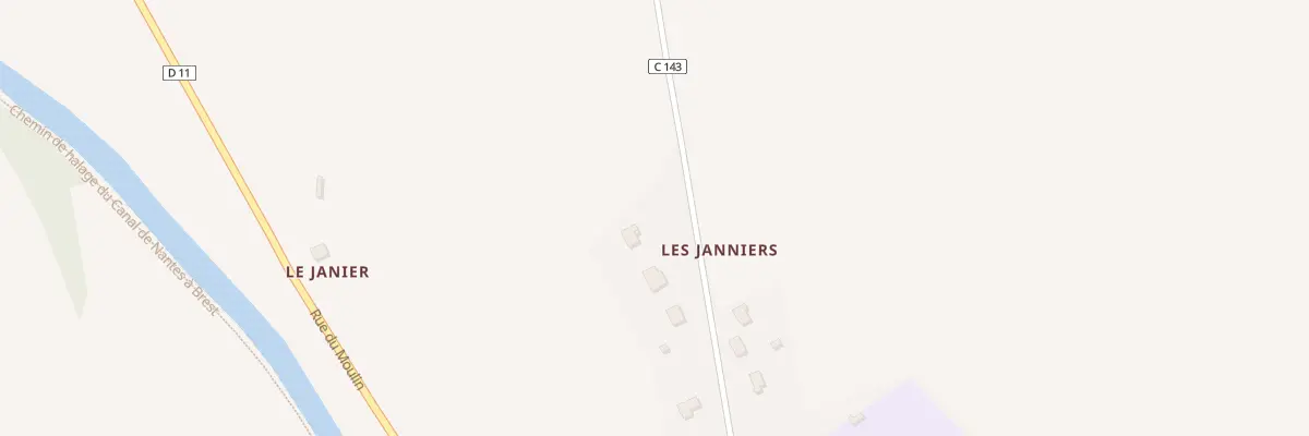 Plan du 33 Rue de la Guiterne à Rohan