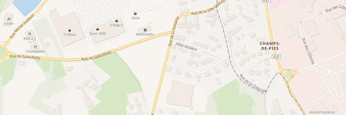 Plan du 70 Rue de la Fontaine à Trégueux