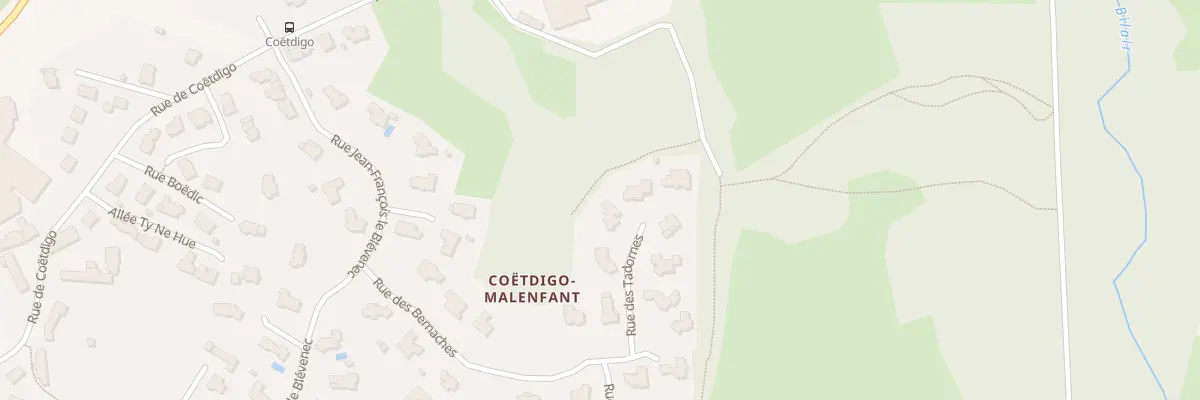 Plan du 3 Rue des Tadornes à La Gacilly