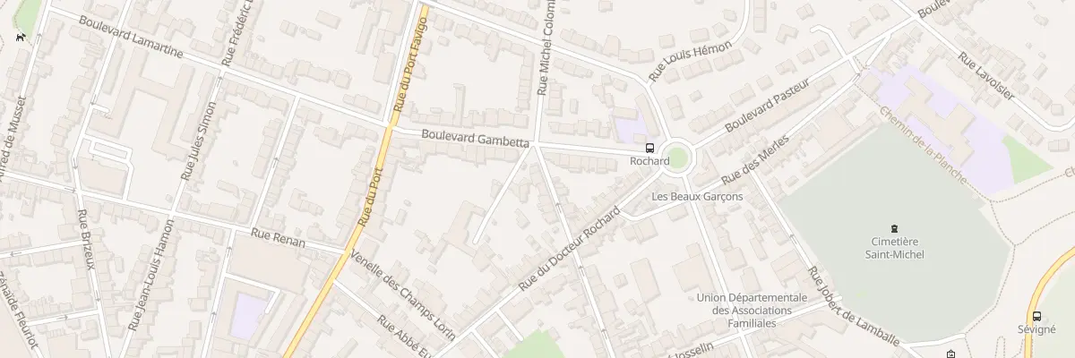 Plan du 35 Rue Chateaubriand à Saint-Brieuc