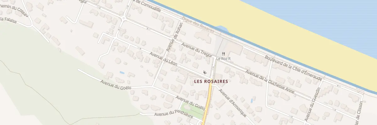 Plan du 4 Av du Léon à Plérin