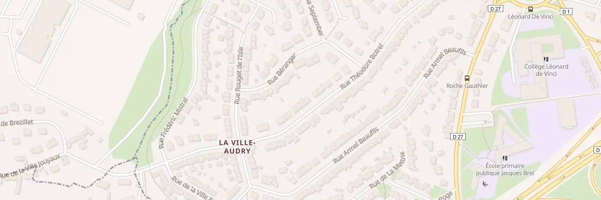 Plan du 28 Rue Théodore Botrel à Saint-Brieuc