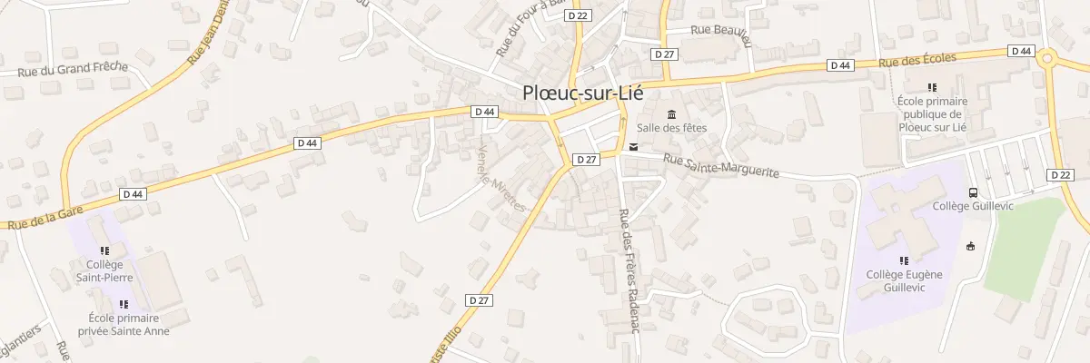 Plan du 2 Rue Jean-Baptiste Illio à Plœuc-L’Hermitage