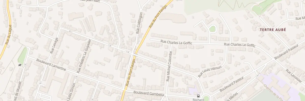Plan du 4 Rue Charles le Goffic à Saint-Brieuc