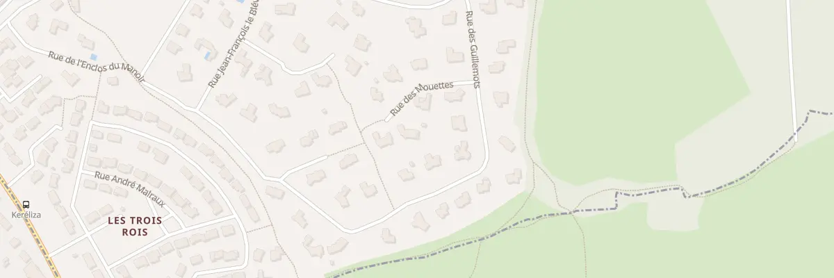 Plan du 5 Rue des Mouettes à Saint-Avé