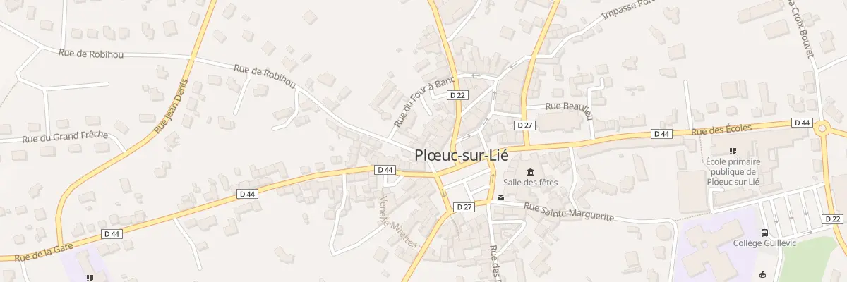 Plan du 1B Rue de Robihou à Plœuc-L’Hermitage