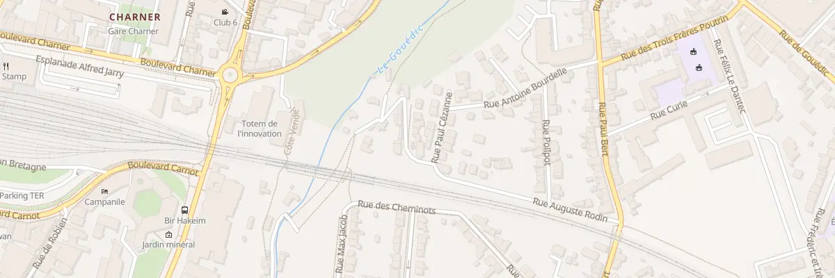 Plan du 4 Rue de la Côte à Moussu à Saint-Brieuc