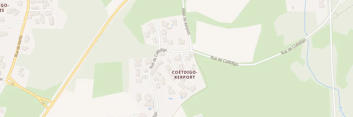 Plan du 5 Rue de Coëtdigo à Saint-Avé