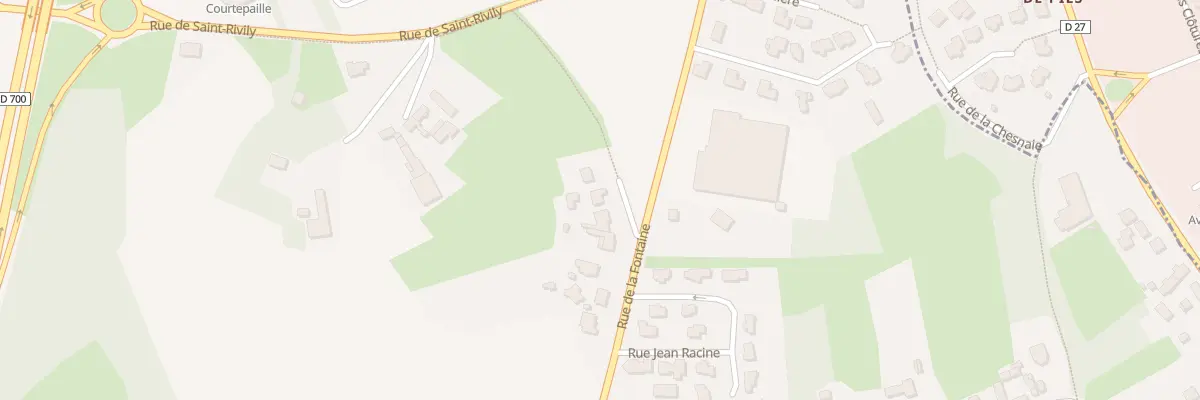 Plan du 53B Rue de la Fontaine à Trégueux